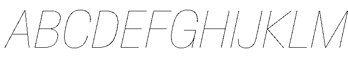 Crystal CondHairlineIta 51dfda8d Font UPPERCASE
