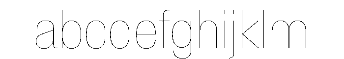 Crystal CondHairline FONT
