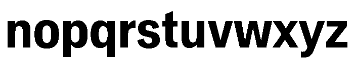 Crystal CondSemBd 1c18702c Font LOWERCASE