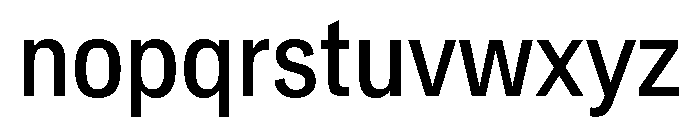 Crystal Condensed 34f7a625 Font LOWERCASE