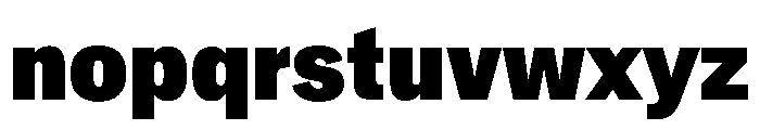 Crystal CondensedBlack 09792df5 Font LOWERCASE