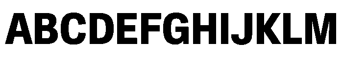 Crystal CondensedBold 97ba95c3 Font UPPERCASE