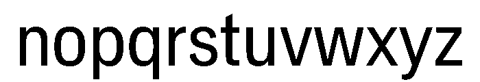 Crystal CondensedBook Bcbe6681 Font LOWERCASE