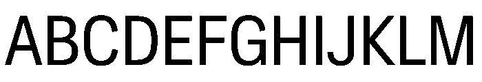 Crystal CondensedBook Font UPPERCASE
