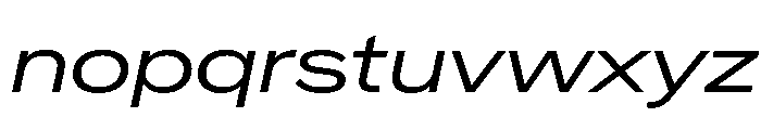 Crystal ExpBookIta Font LOWERCASE