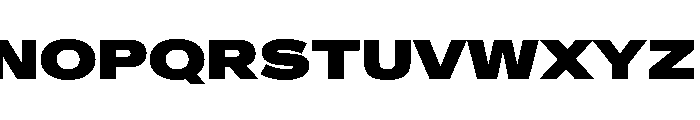 Crystal ExpExtBlk Font UPPERCASE
