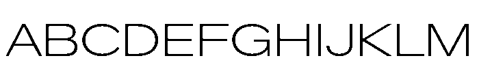 Crystal ExpExtLt 31ca2b20 Font UPPERCASE