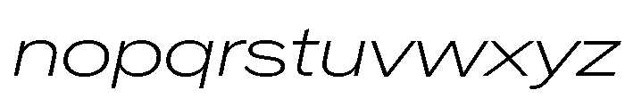 Crystal ExpExtLtIta 145e43a3 Font LOWERCASE