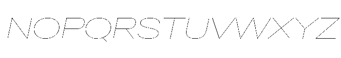 Crystal ExpHairlineIta 87e6eea1 Font UPPERCASE