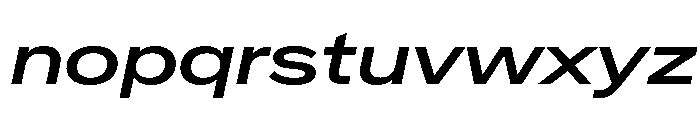 Crystal ExpMedIta Font LOWERCASE