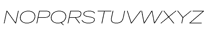 Crystal ExpThinIta 7d6ff74e Font UPPERCASE
