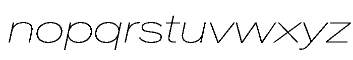 Crystal ExpThinIta 7d6ff74e Font LOWERCASE
