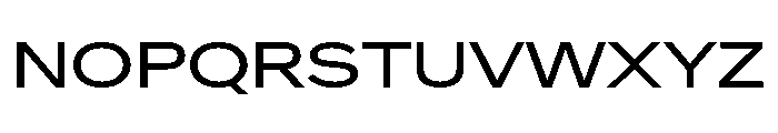 Crystal Expanded 518c136f Font UPPERCASE