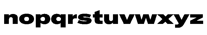 Crystal ExpandedBlack 807958ea Font LOWERCASE