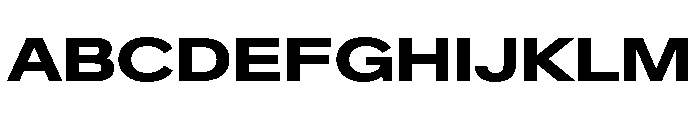 Crystal ExpandedBold 4d343c70 Font UPPERCASE