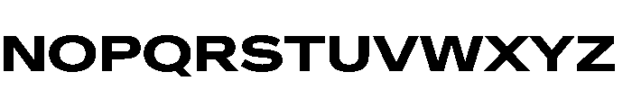 Crystal ExpandedBold Font UPPERCASE