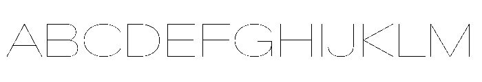 Crystal ExpandedHairline 682bacf7 Font UPPERCASE