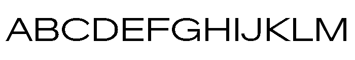 Crystal ExpandedLight Dca2f4d3 Font UPPERCASE