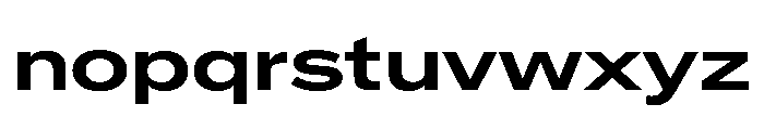 Crystal ExpandedSemiBold 9865fec0 Font LOWERCASE