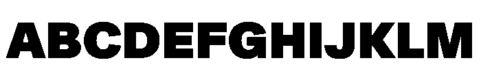 Crystal ExtraBlack Font UPPERCASE
