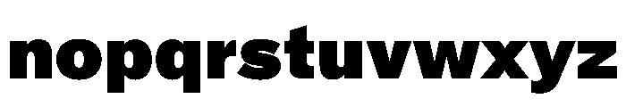 Crystal ExtraBlack Font LOWERCASE