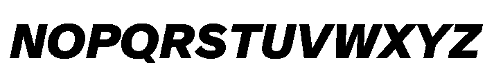 Crystal ExtraBoldItalic 3c63c110 Font UPPERCASE