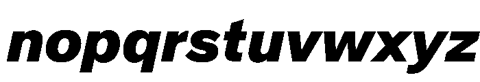Crystal ExtraBoldItalic 3c63c110 Font LOWERCASE