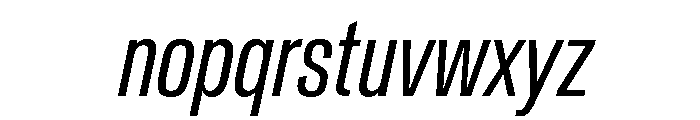 Crystal ExtraCondBookIta 5492b966 Font LOWERCASE