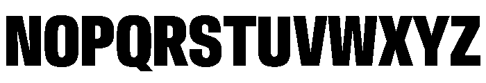 Crystal ExtraCondExtBd E432df20 Font UPPERCASE
