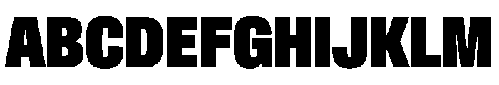 Crystal ExtraCondExtBlk 58f4286c Font UPPERCASE