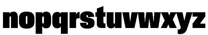 Crystal ExtraCondExtBlk 58f4286c Font LOWERCASE