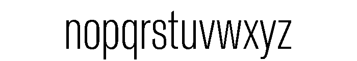 Crystal ExtraCondExtLt 38645eda Font LOWERCASE