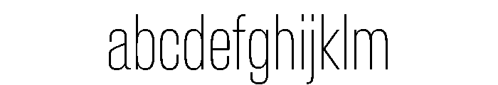 Crystal ExtraCondThin A22e128a FONT