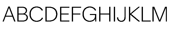 Crystal ExtraLight 920806ec Font UPPERCASE