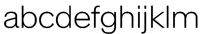 Crystal ExtraLight FONT