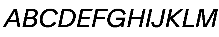 Crystal Italic 48140146 Font UPPERCASE