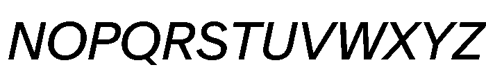 Crystal Italic 48140146 Font UPPERCASE