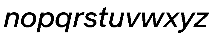Crystal Italic 48140146 Font LOWERCASE