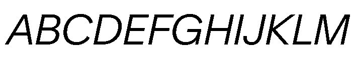 Crystal LightItalic 2731dd90 Font UPPERCASE