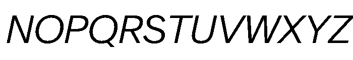 Crystal LightItalic 2731dd90 Font UPPERCASE
