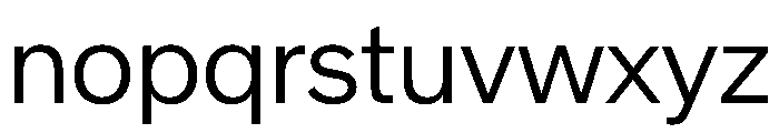 Crystal Light Font LOWERCASE