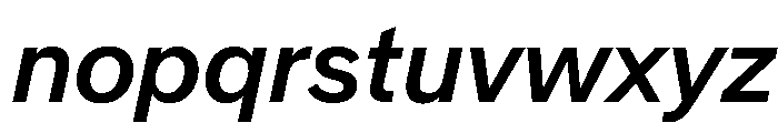 Crystal MediumItalic 966c241f Font LOWERCASE