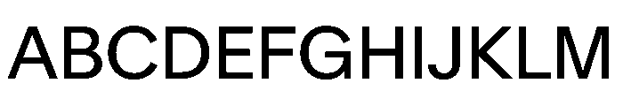 Crystal Regular Font UPPERCASE