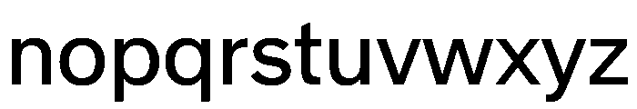 Crystal Regular Font LOWERCASE
