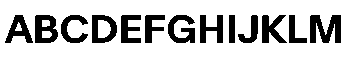 Crystal SemiBold Font UPPERCASE