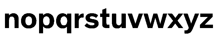 Crystal SemiBold Font LOWERCASE
