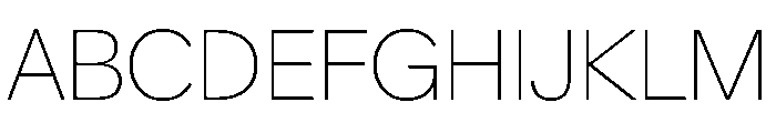 Crystal Thin 19419dfd Font UPPERCASE