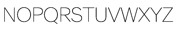 Crystal Thin 19419dfd Font UPPERCASE
