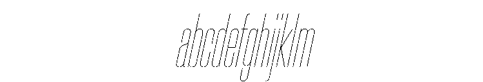 Crystal UCnHairlineIt FONT
