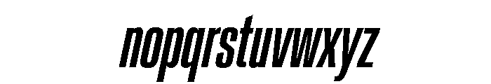 Crystal UCnMdiumIt D5839a04 Font LOWERCASE